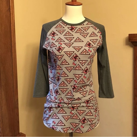 LULAROE ‘Randy’ 3/4 Sleeve Disney Minnie Mouse XXS - Picture 3 of 7